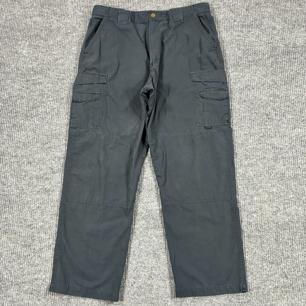 TRU-SPEC Mens Cargo Pants Size 38x32 Gray Tactical Utility Work Outdoor